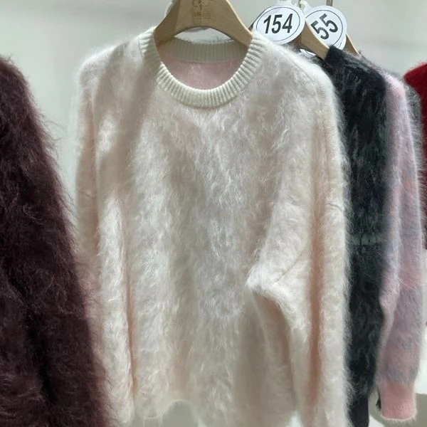 （加厚款）100纯山羊绒拉绒L-3419