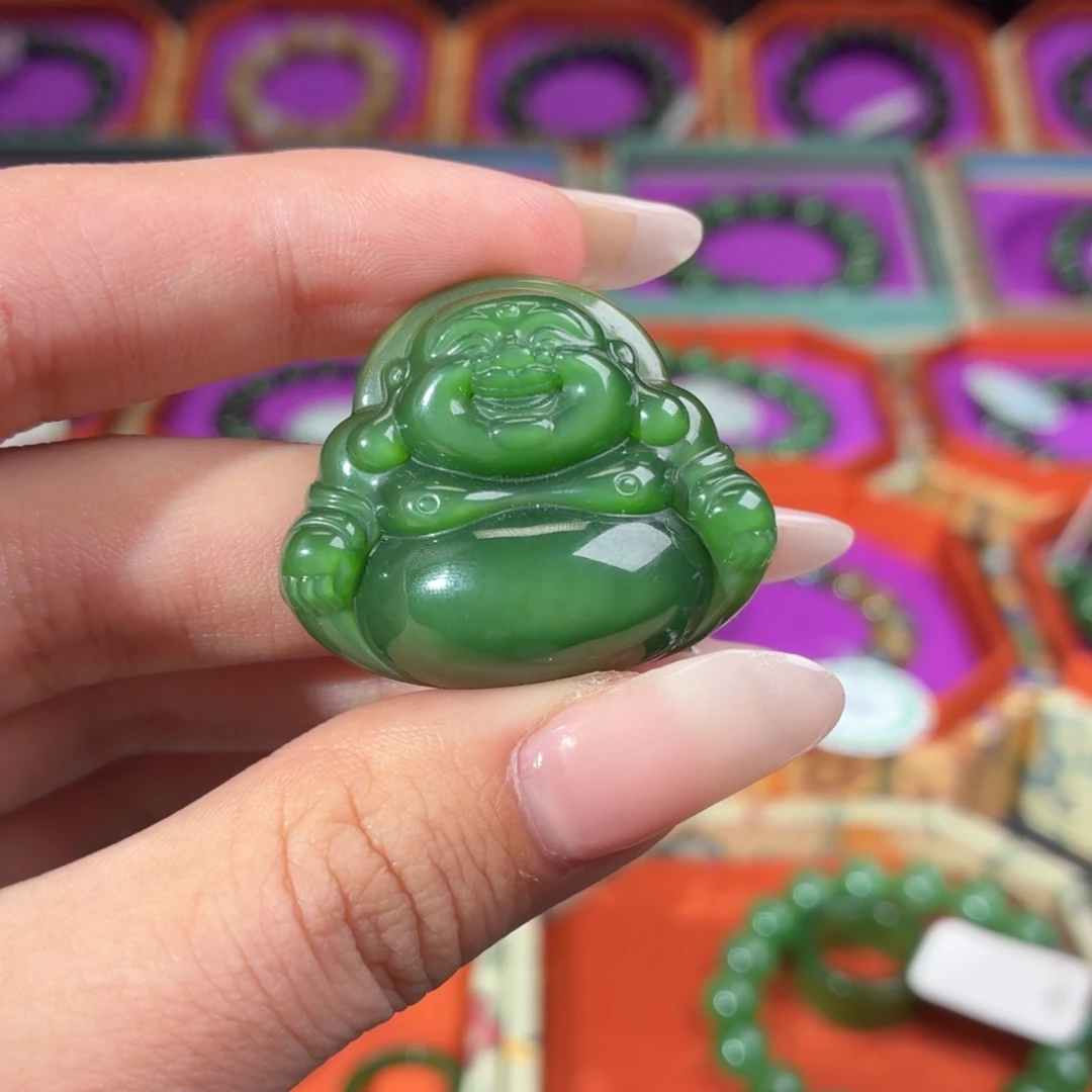 和田玉（碧玉）未镶嵌颈饰