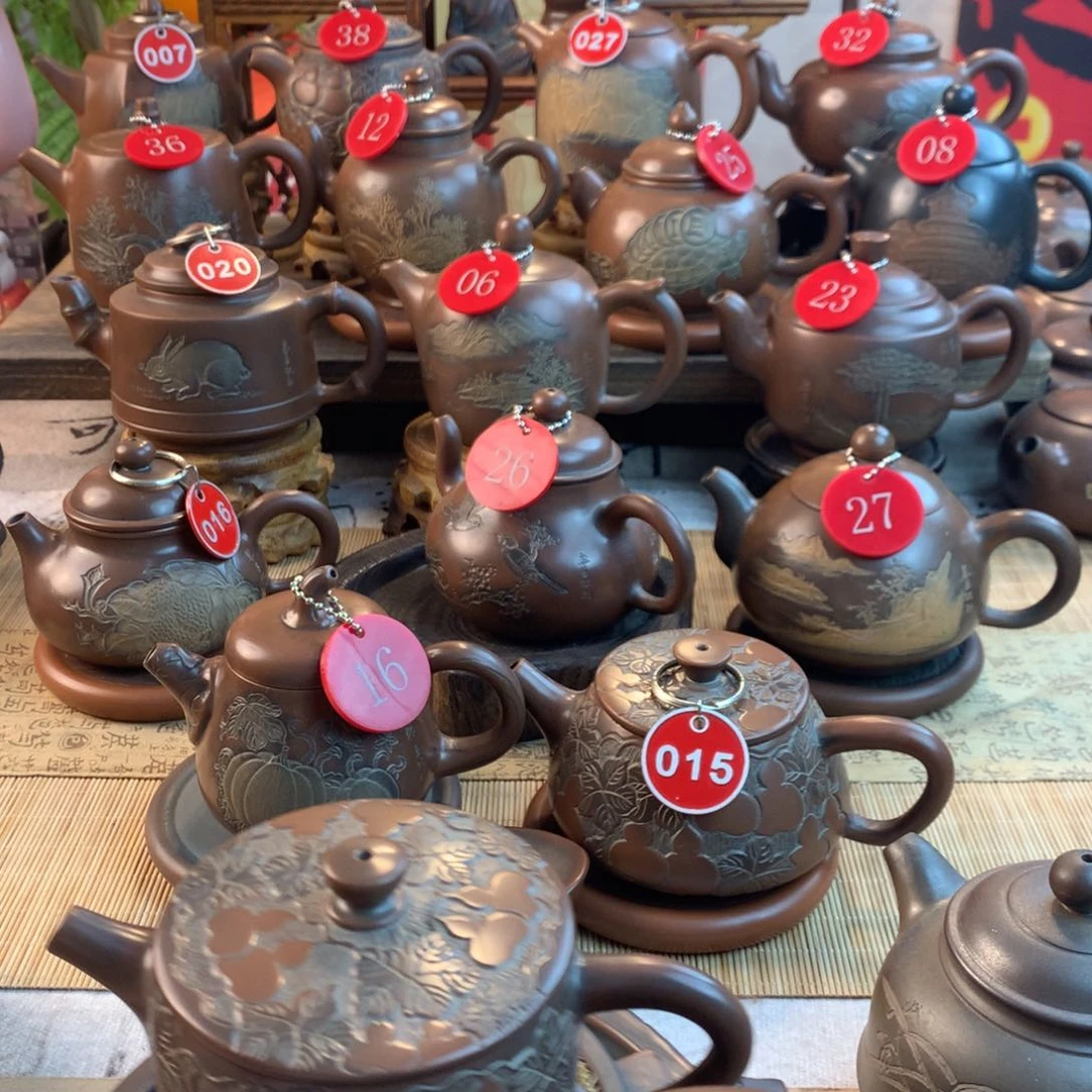 ༺**༻船柱础壶+汉瓦壶