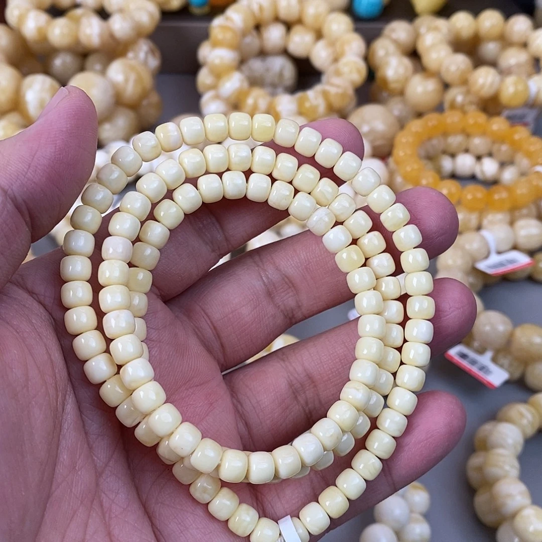 蜜蜡未镶嵌珠宝奇石6.6mm 20g