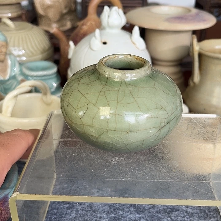 摆件时观品鉴 K门老窑瓷