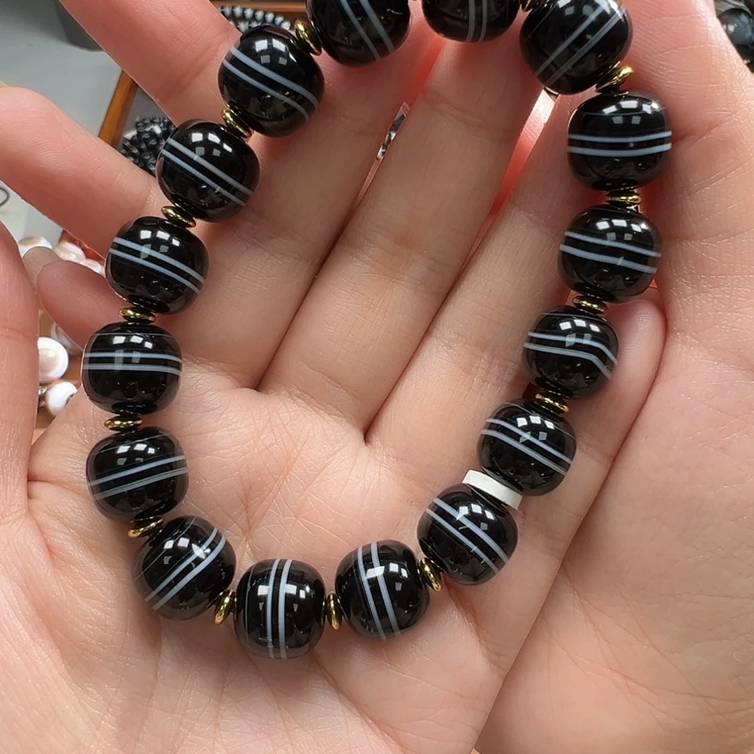 玛瑙/玉髓合金手串