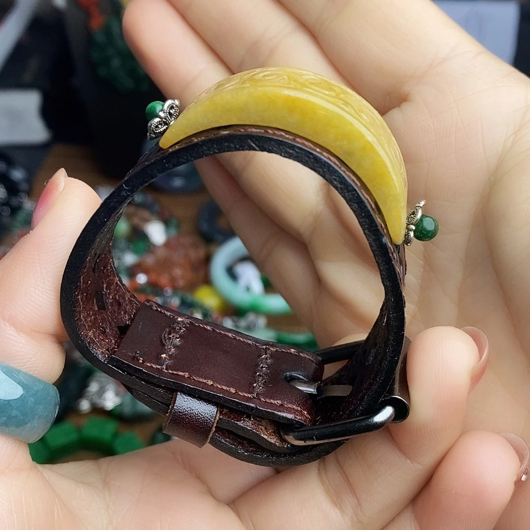 翡翠未镶嵌手链99