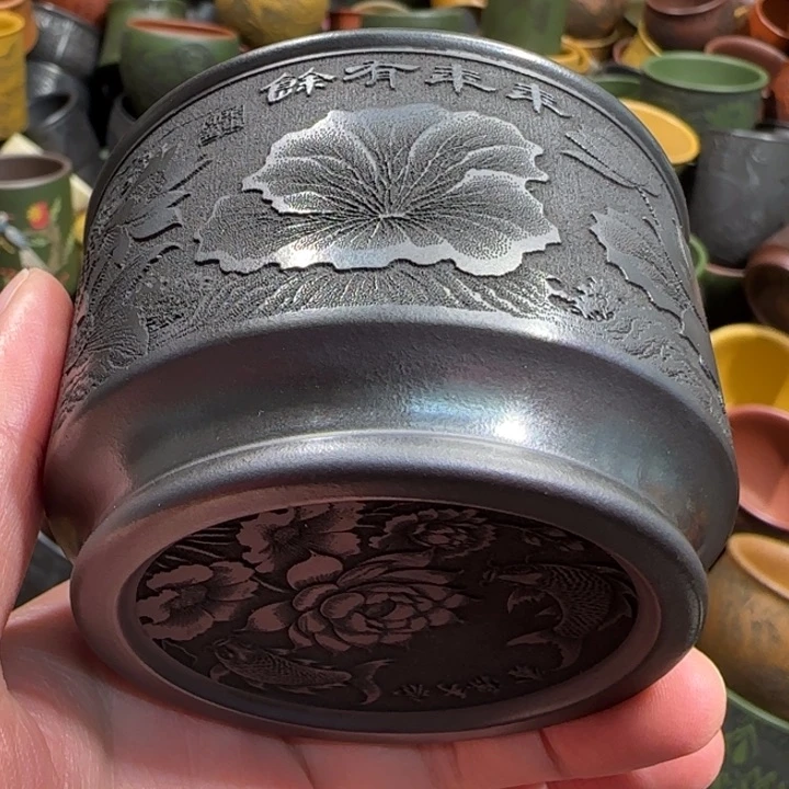 茶杯紫砂全手工紫砂