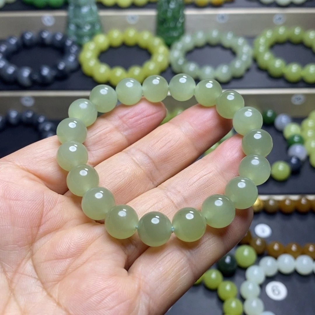 和田玉未镶嵌手串