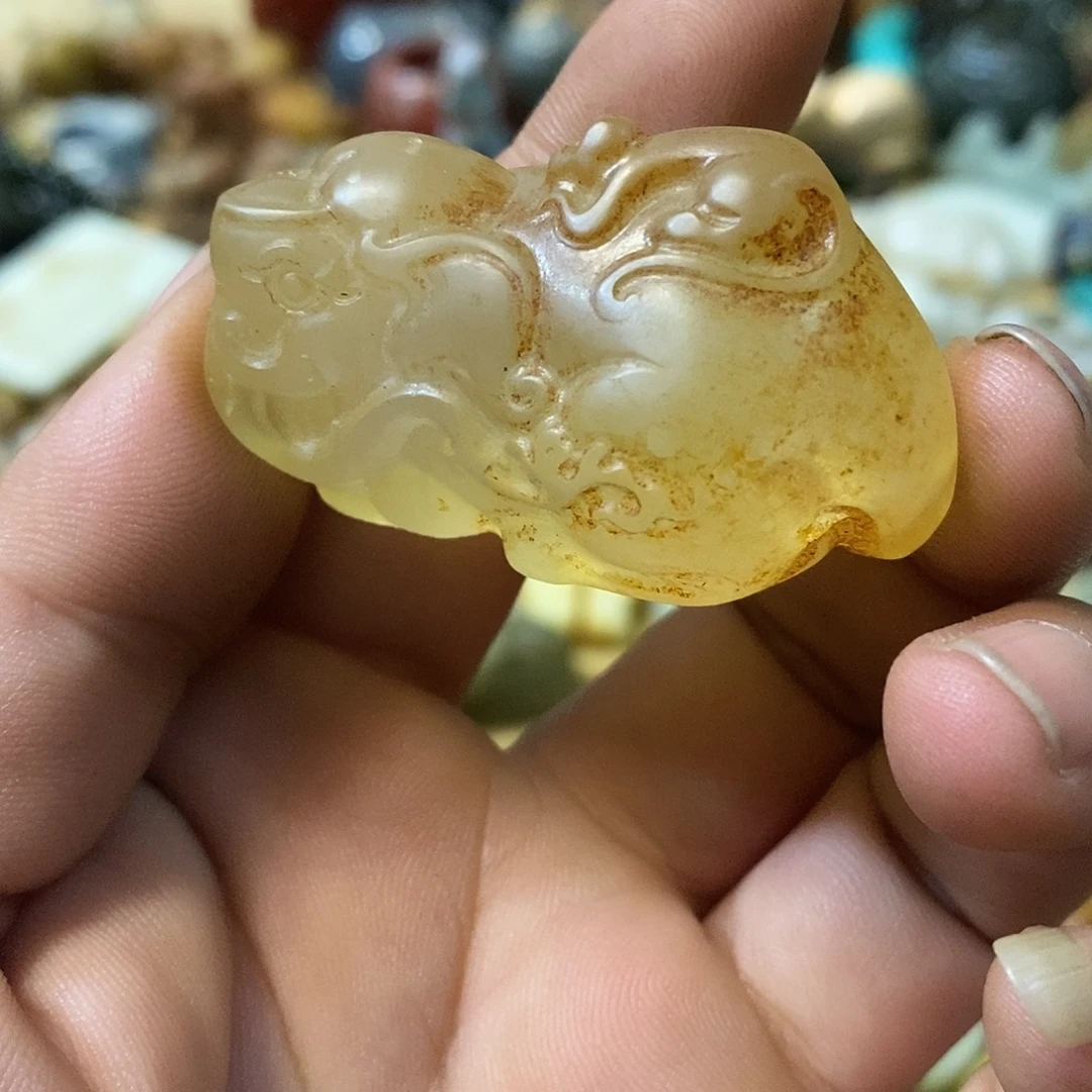 和田玉（糖玉）未镶嵌挂件