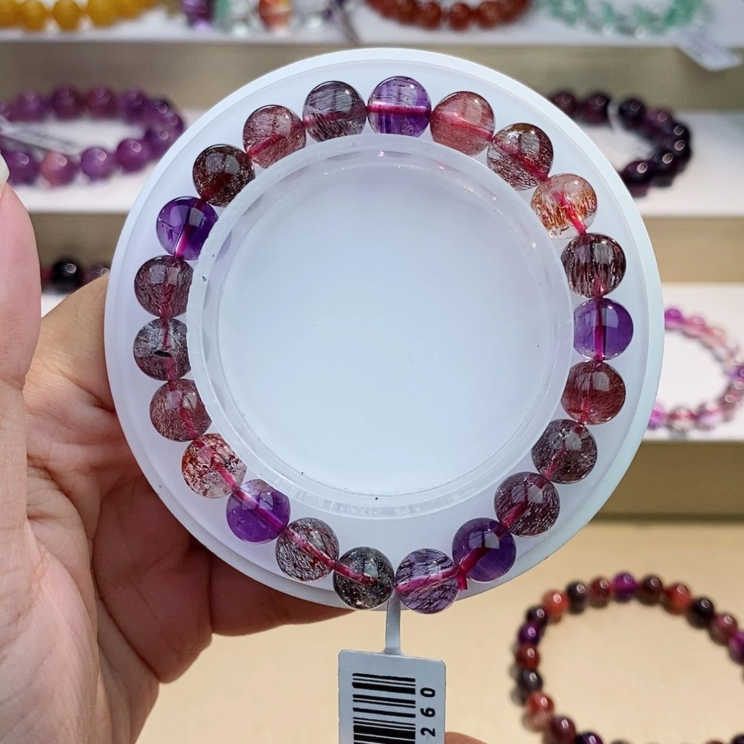 手链未镶嵌水晶黑加仑8