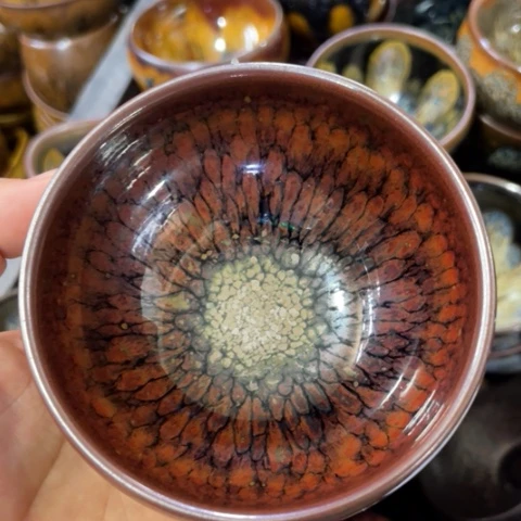 茶盏建阳建盏全品鹧鸪