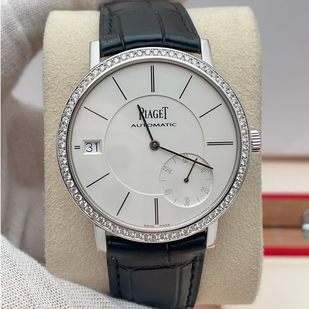 99新 Piaget/伯爵 白金原钻自动机械表径40