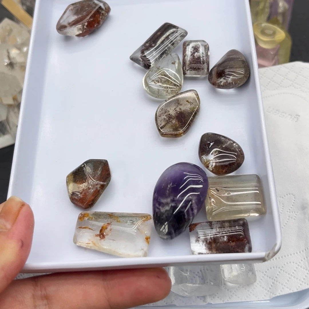 梦***夜珠宝半成品未镶嵌水晶91