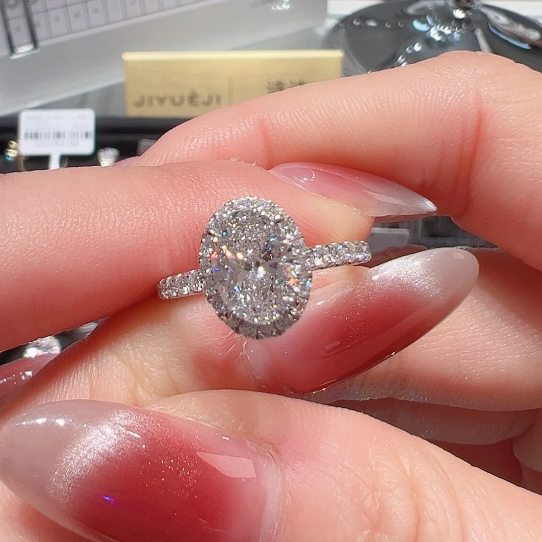 实验室培育钻石18K金镶嵌@@00025181