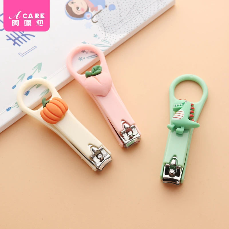 去死皮包邮/指甲刀B1V45-修剪甲面女可爱单个折叠美甲工具指甲