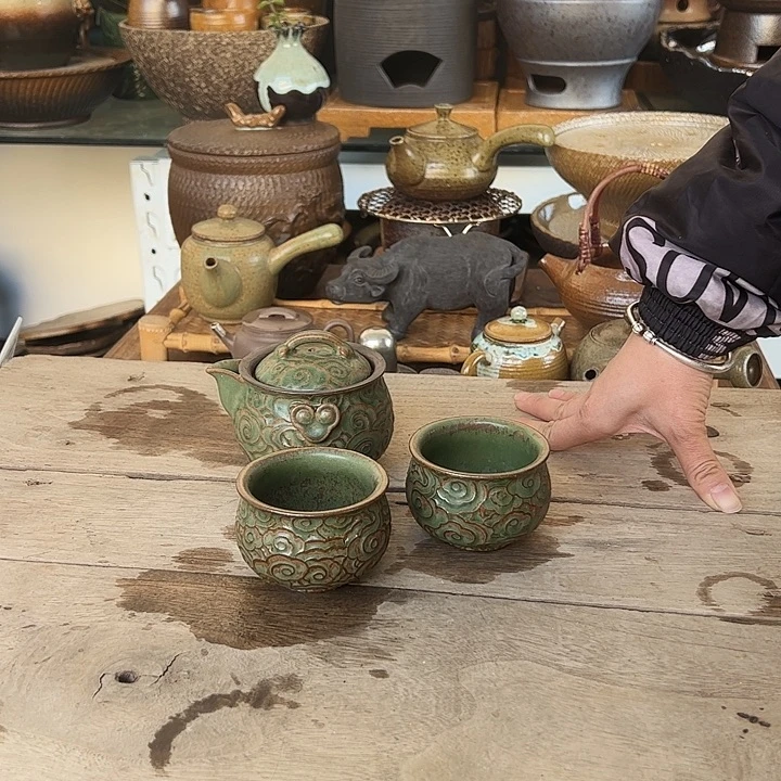 宜兴紫砂粗陶茶具紫砂43