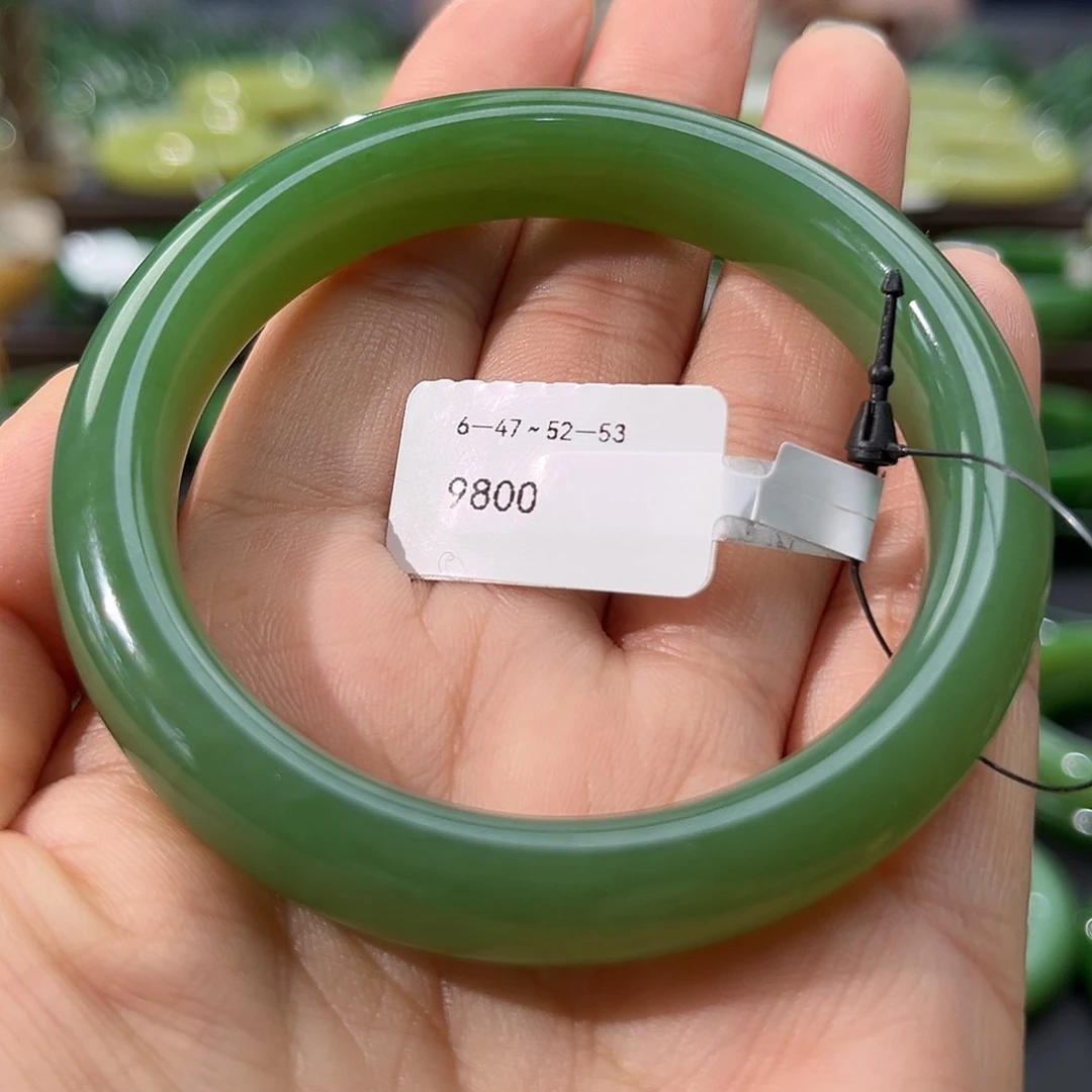 和田玉（碧玉）手镯未镶嵌