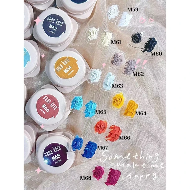 【灰灰推荐色】nana kara 油画胶全系列