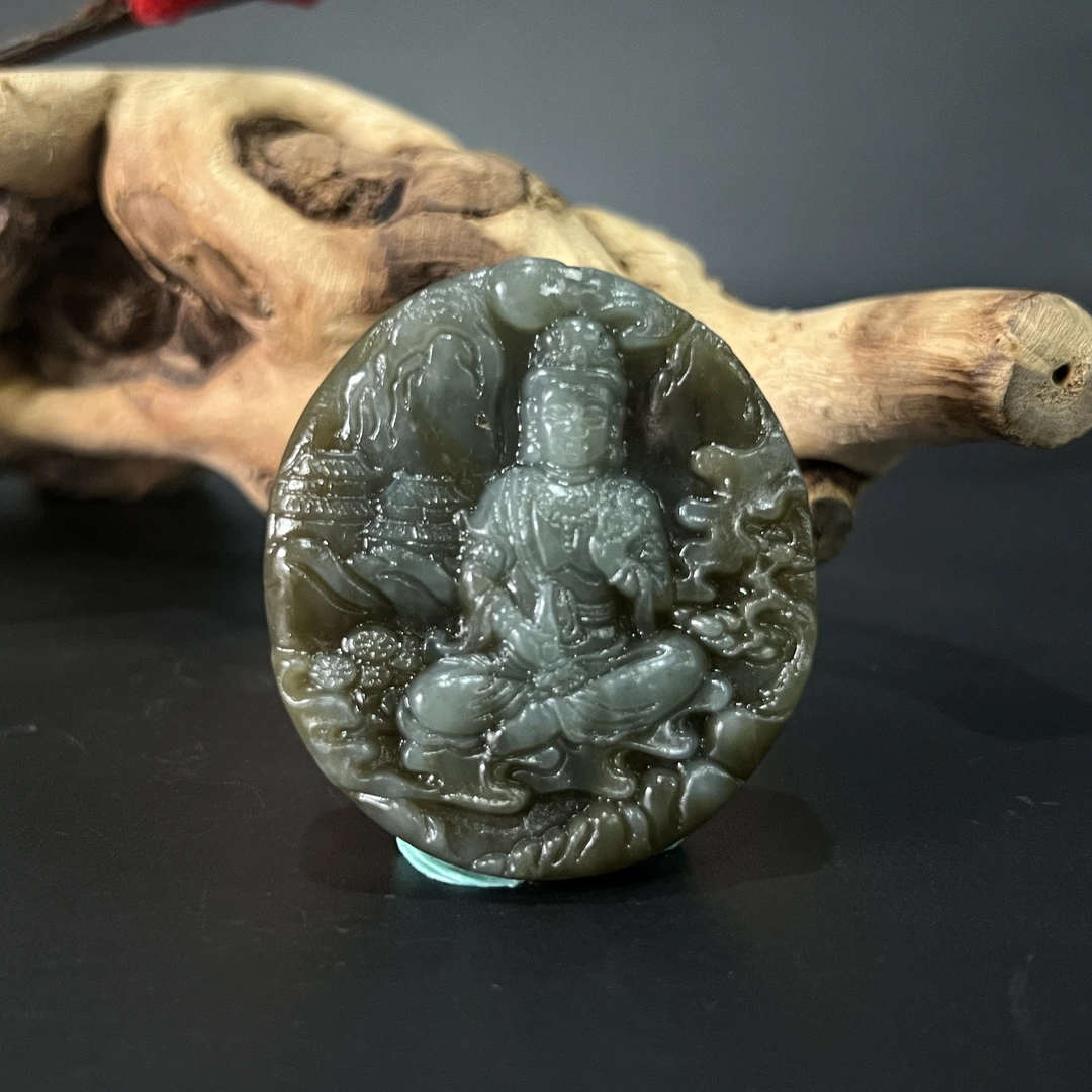 0626GC120和田玉挂件