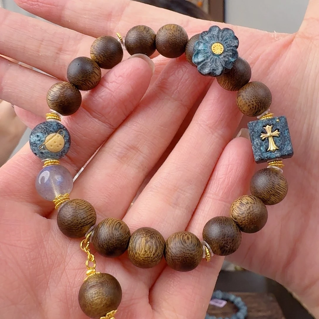 绿松石18K金镶嵌珠宝奇石