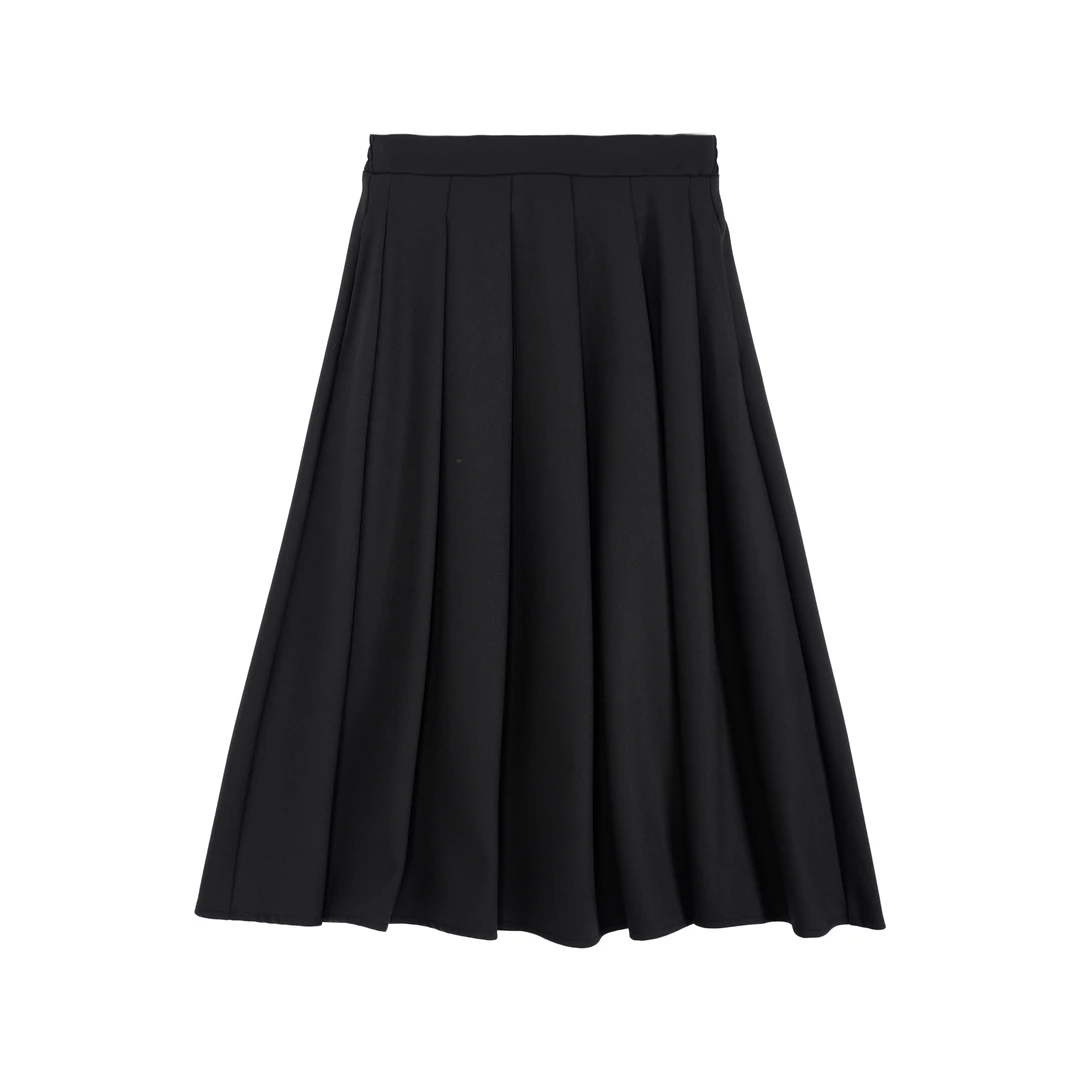 【双姐】秋冬新款收腰气质成人常规款A摆裙女装中高腰半身裙JH1038