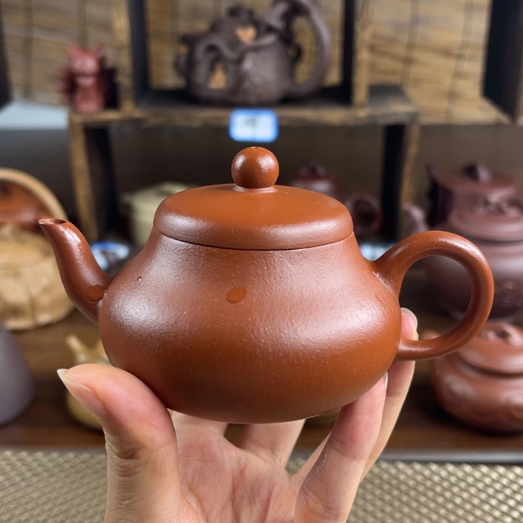 茶壶紫砂手工制作微瑕