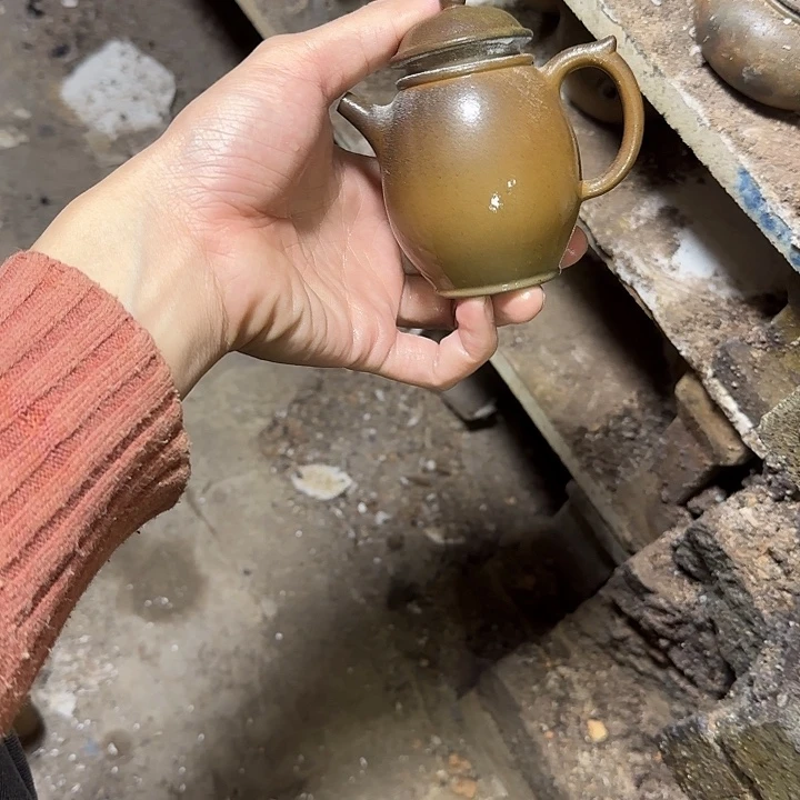 茶壶紫砂坭兴陶柴烧