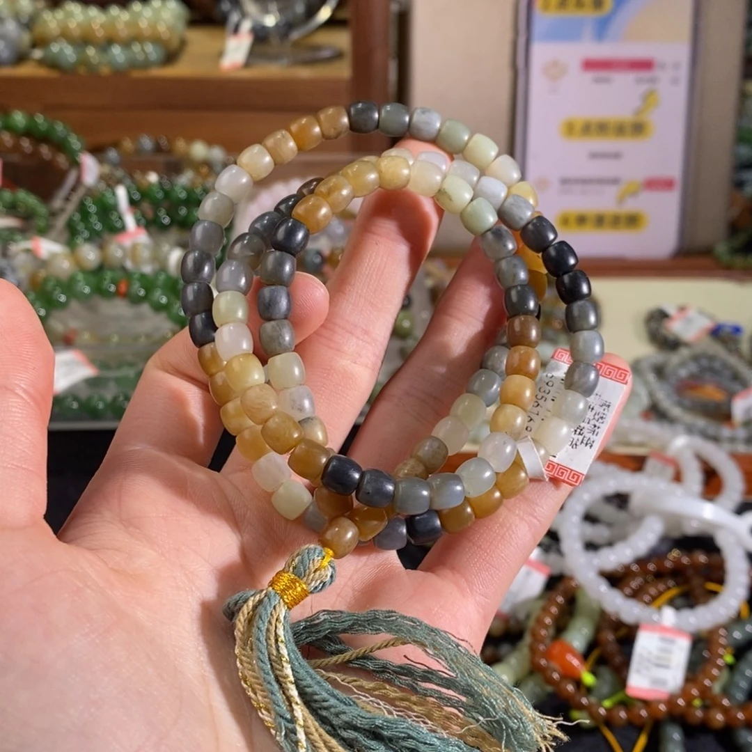 和田玉手链未镶嵌