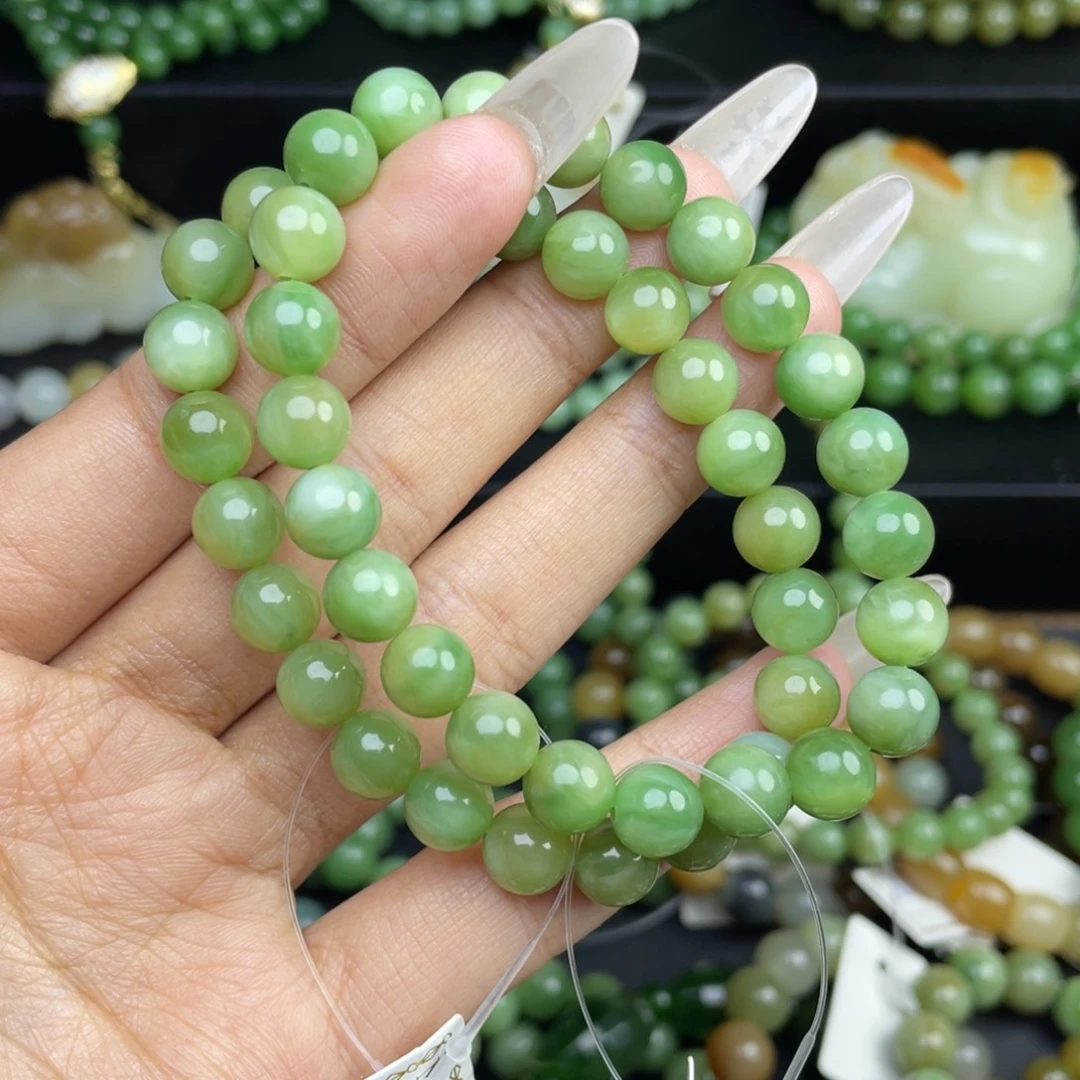 小***天和田玉未镶嵌手串