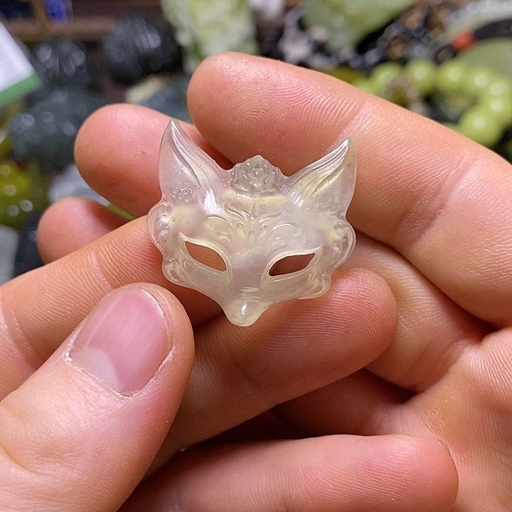 岫玉未镶嵌岫玉颈饰