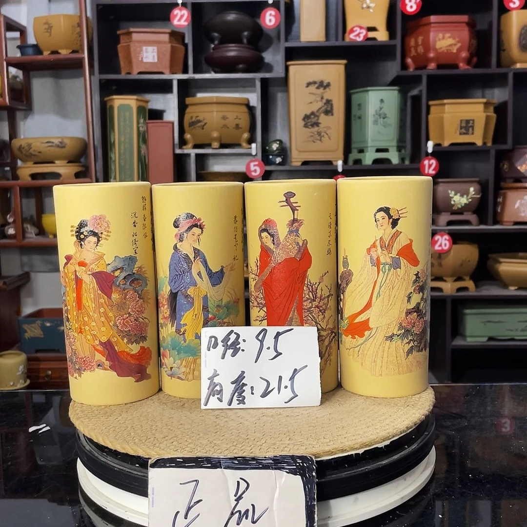 D-盆尚好紫砂花盆