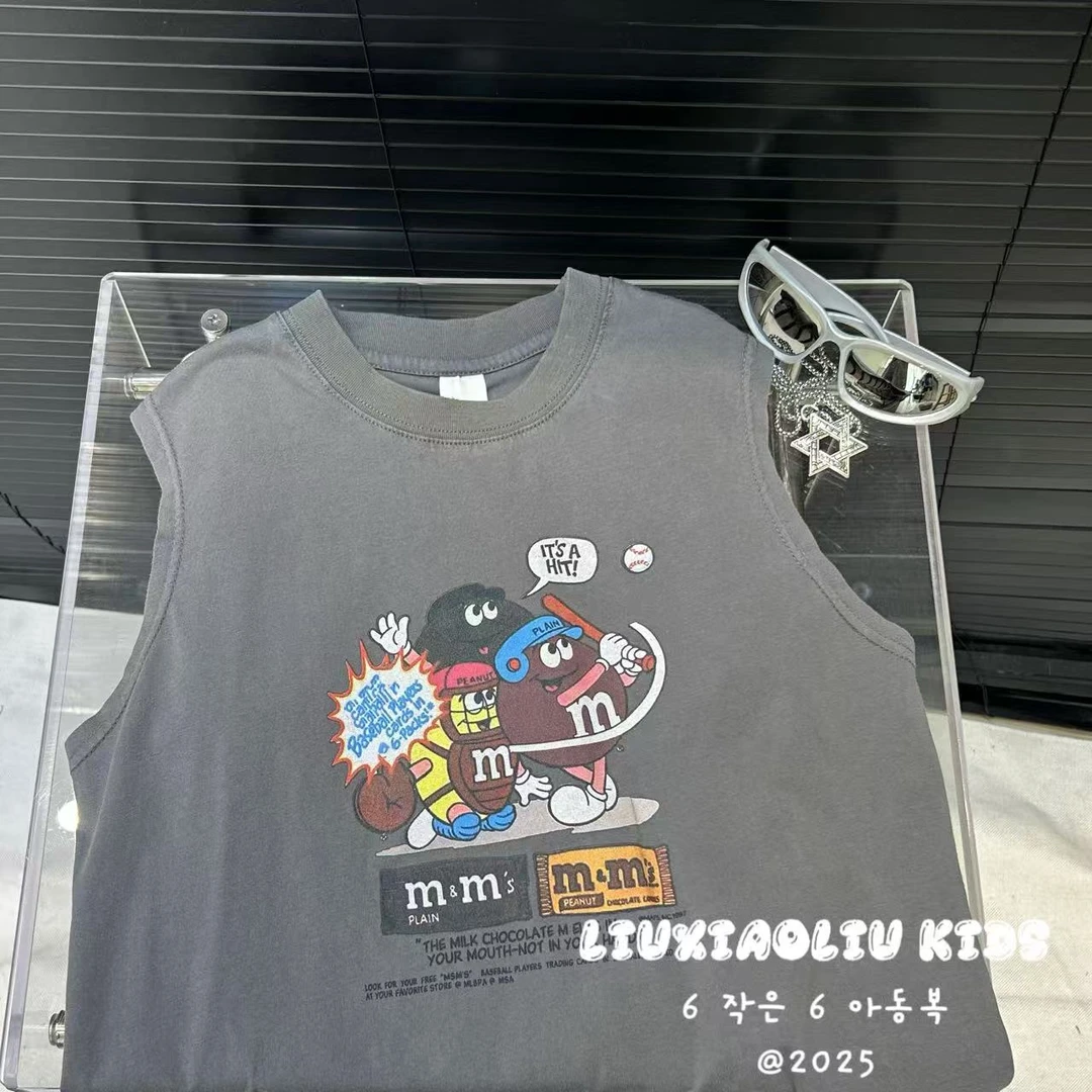 杭州六小六正版BY LIUXIAOLIU夏季儿童背心19561