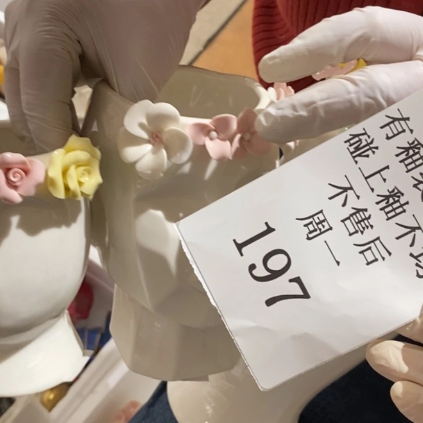 【闪购商品】摆件静*?陶瓷摆件瑕疵特卖