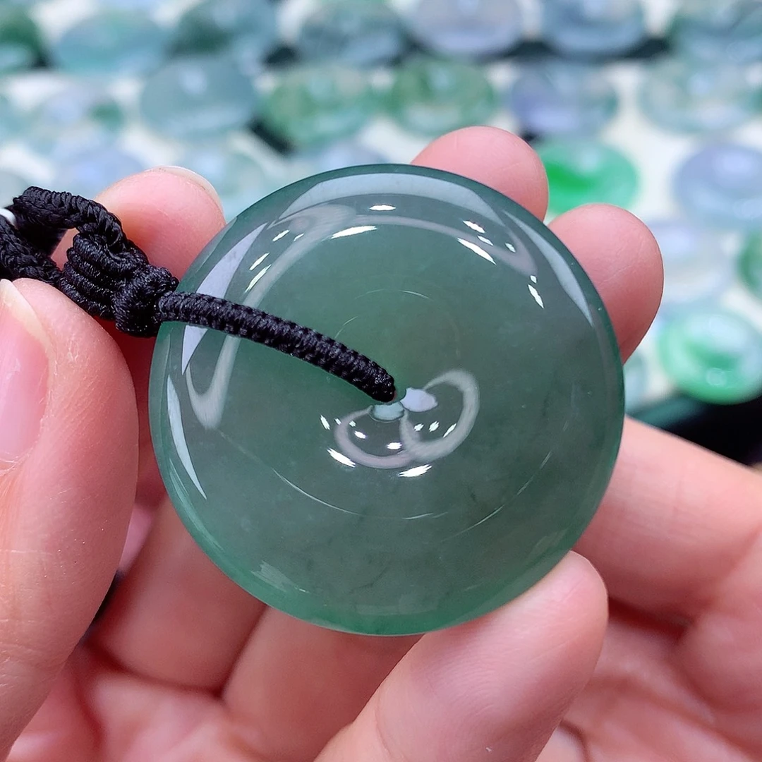 颈饰未镶嵌翡翠编号63-尺寸33/6.8