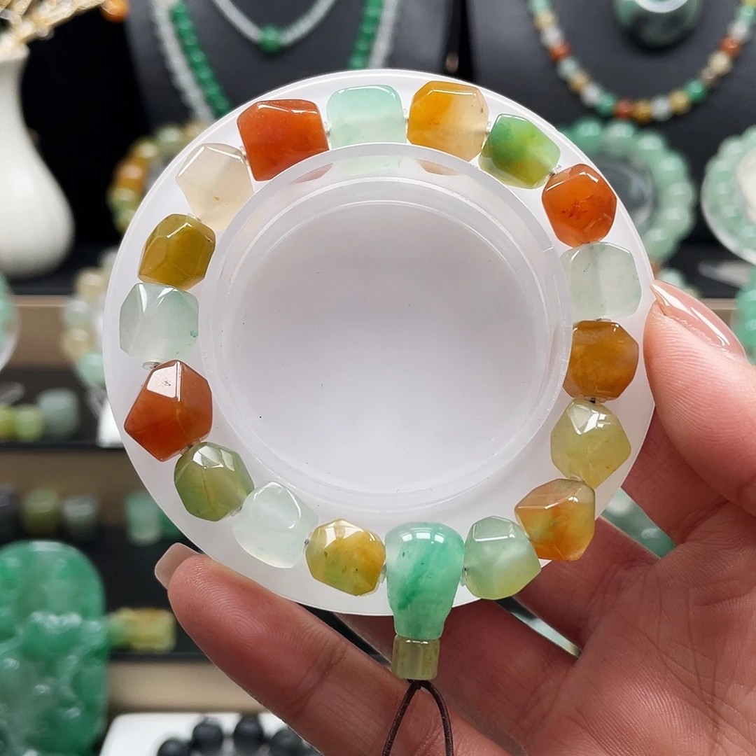 石英质玉未镶嵌手链