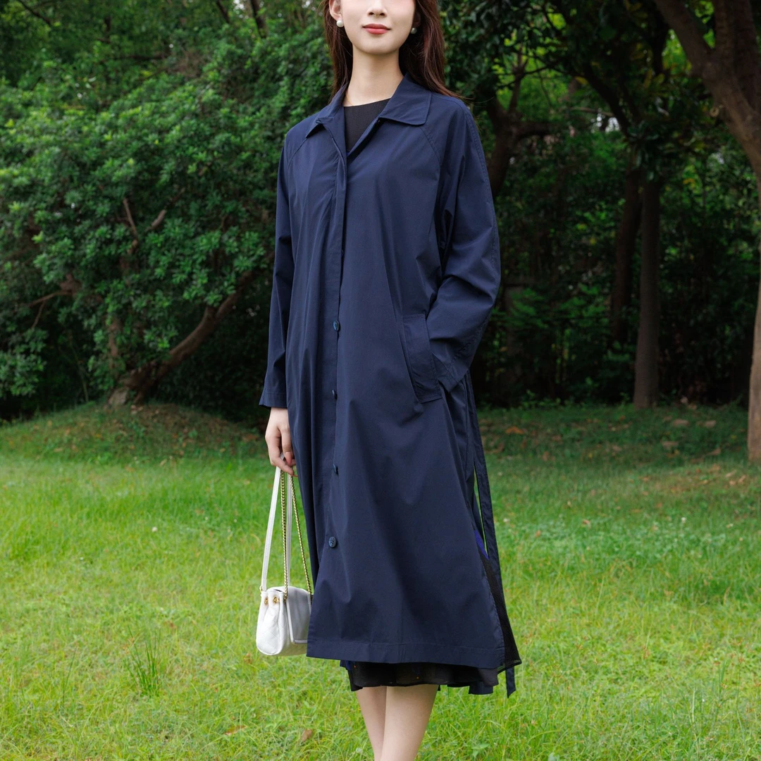 啦娜菲LANAFAY秋款真丝印花连衣裙L2Q411