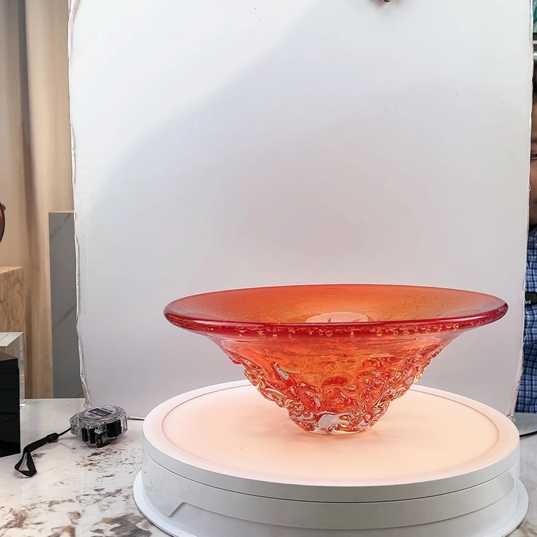 茶盏琉璃水晶果碗