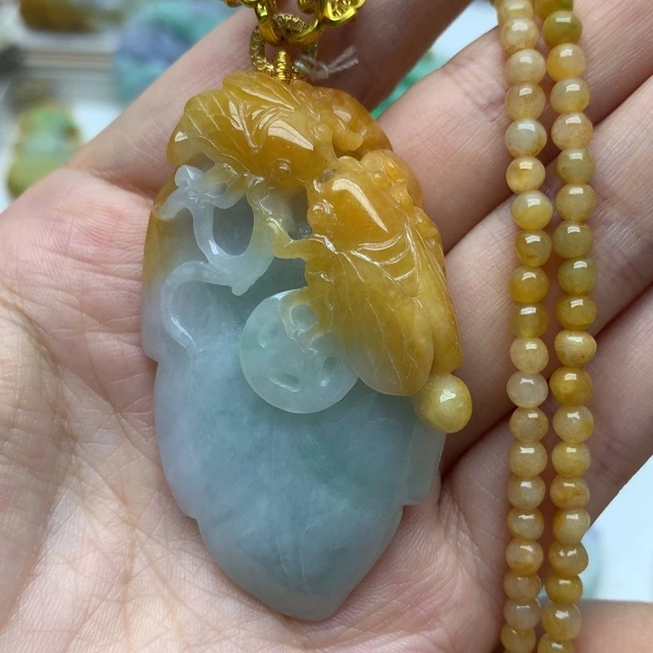 颈饰未镶嵌翡翠翡翠