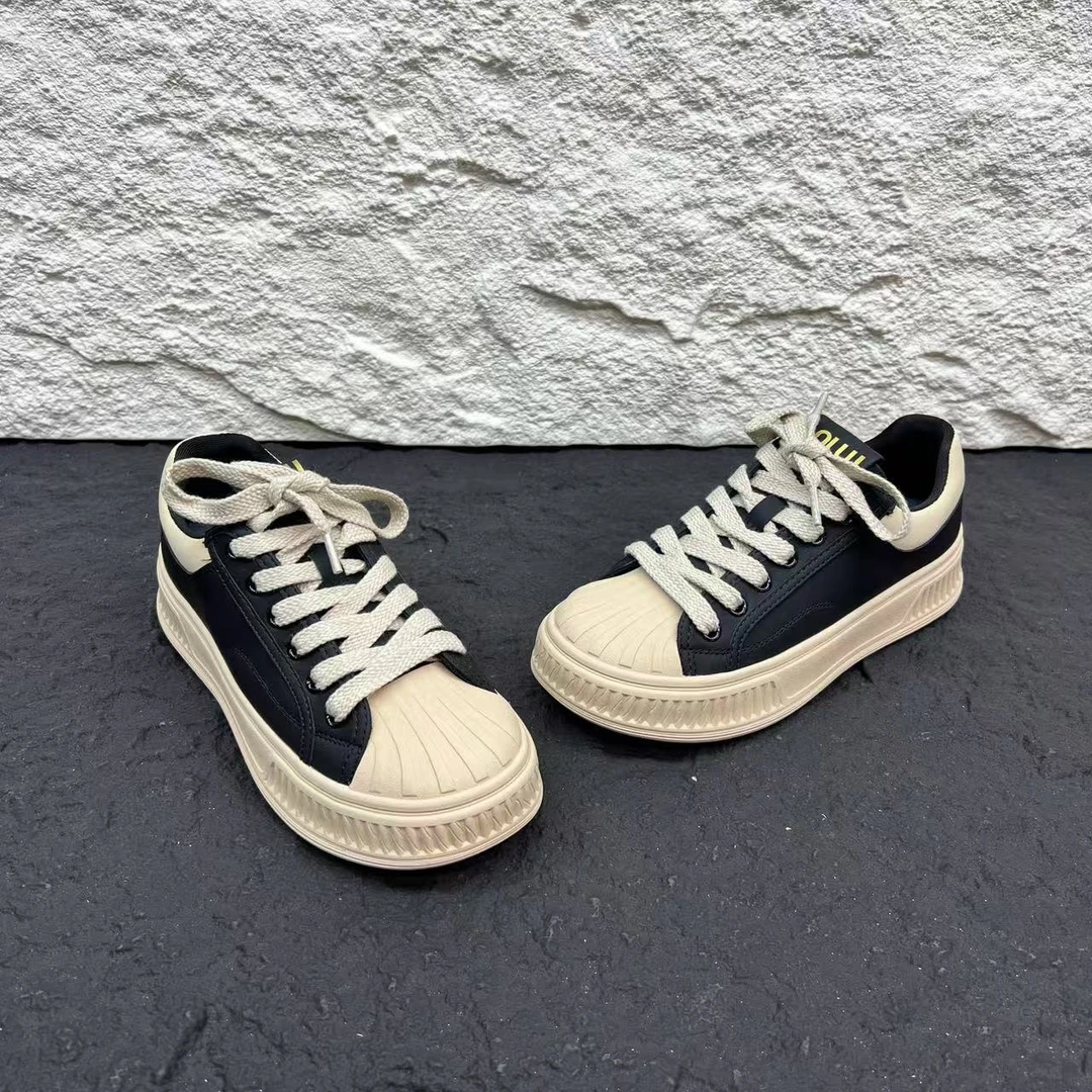 夏季新款冷粘工艺百搭潮流休闲鞋低帮系带板鞋X 检 13535