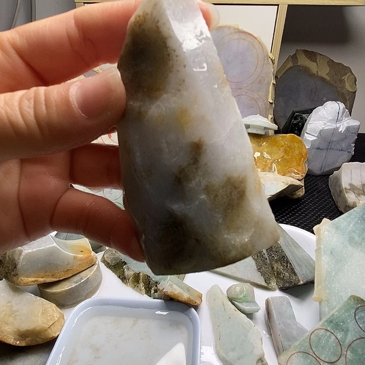 翡翠散珠缅甸翡翠58