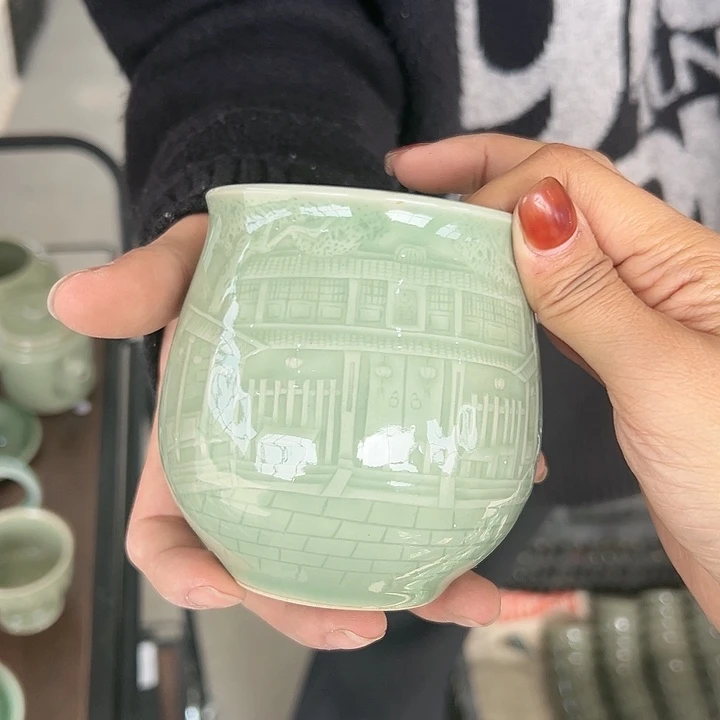 小米茶器龙泉青瓷