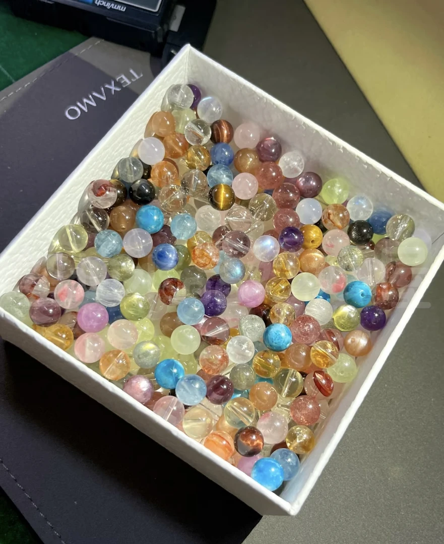 【直播间拆】高货水晶对对碰天然diy只拆水晶