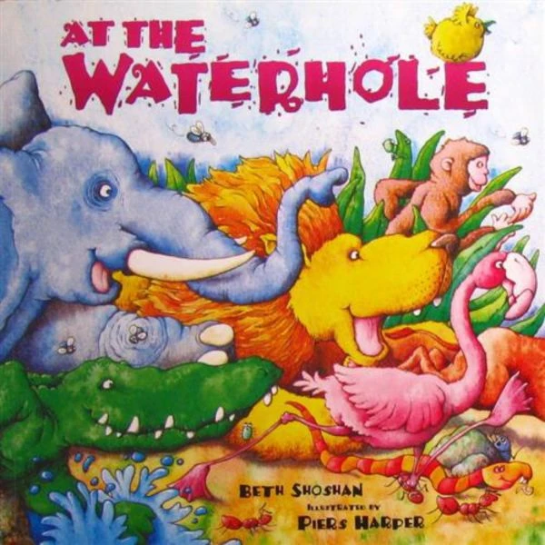 原版儿童绘本3-6岁平装At the Waterhole