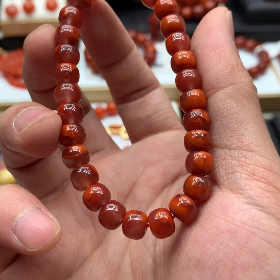 南红玛瑙手链未镶嵌刘*波