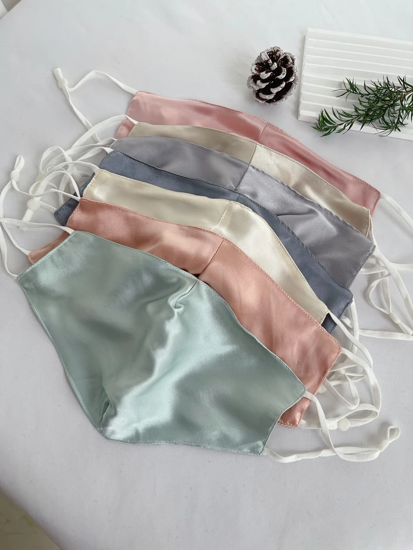 真丝桑蚕丝百搭防晒面纱时尚口罩面罩