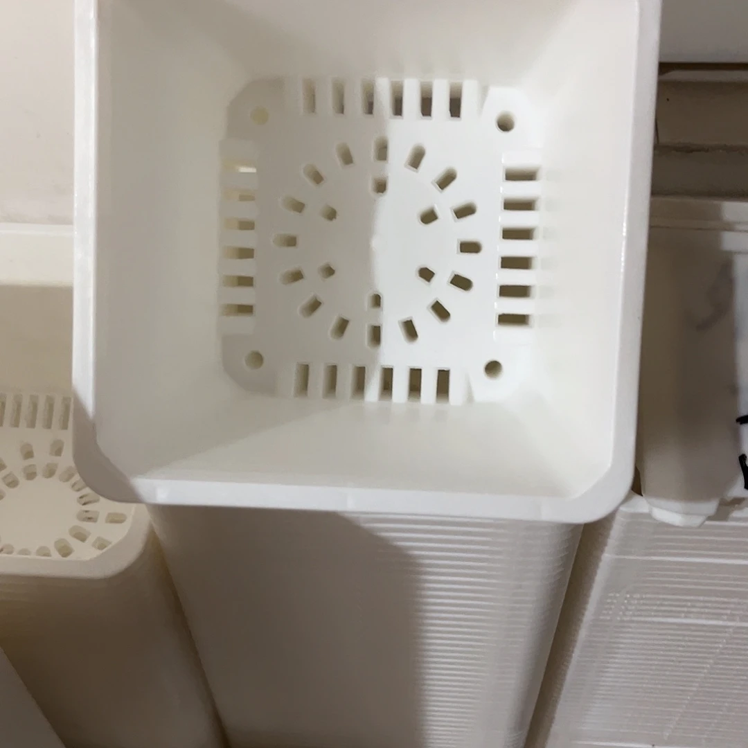 中厚口15高10白盆20个无托