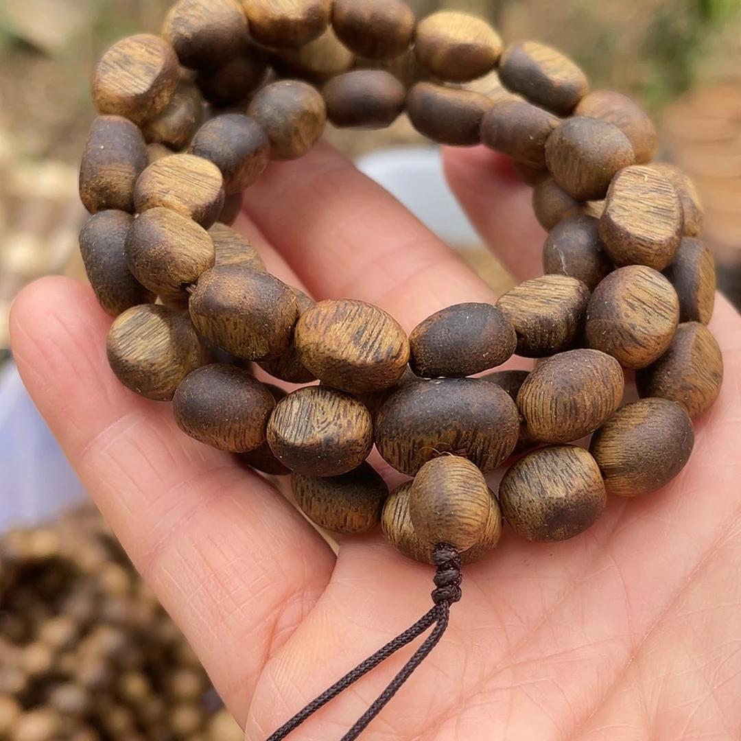 沉香手串大瘤疤多圈项链25克多样拍一