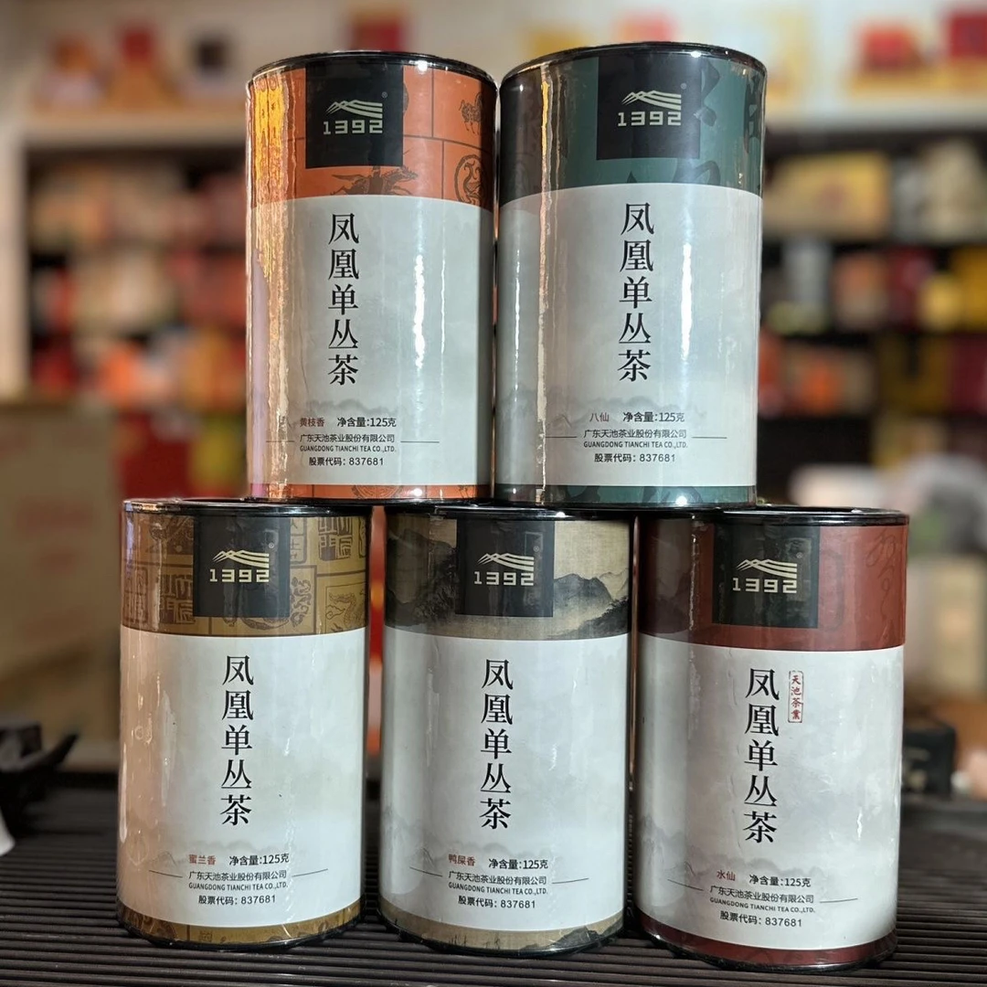 天池1392凤凰单丛 传承蜜兰香 正宗潮州凤凰单枞茶乌龙茶春茶罐装