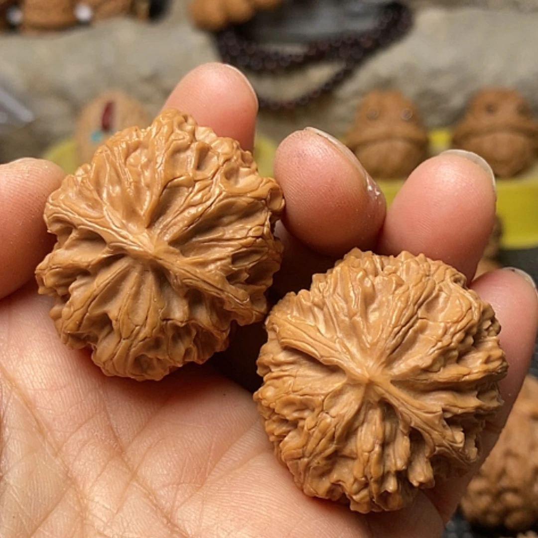 【闪购商品】把件文玩核桃球形苹果35