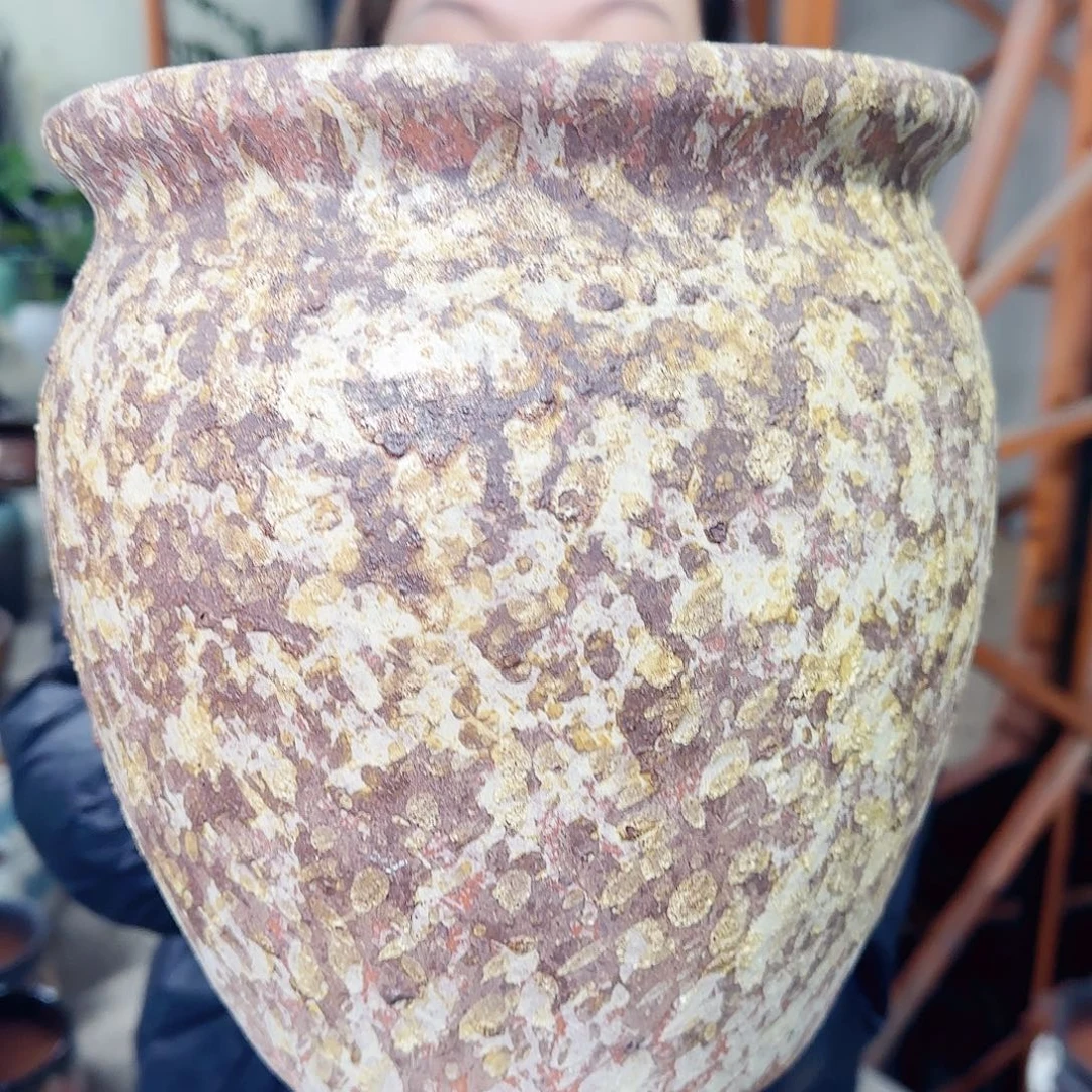 花盆紫砂高24口22