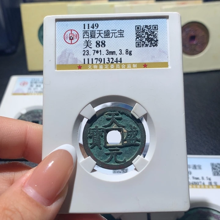 铜公博评级 西夏天盛元宝