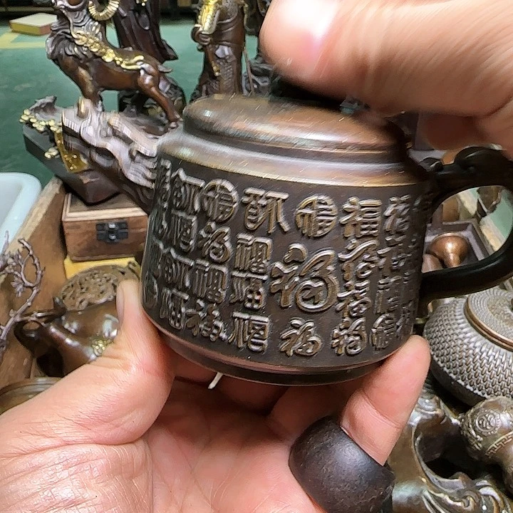 铜器办公室茶室摆件