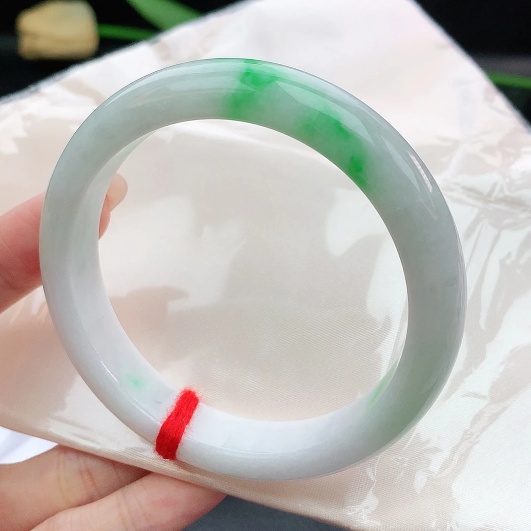 翡翠手镯未镶嵌61圈口882437